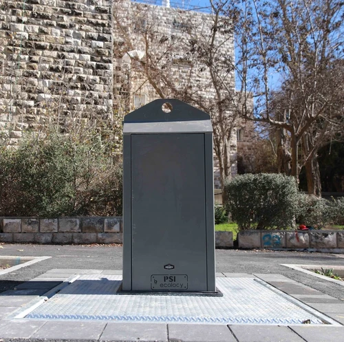 מיכל טמון קרקע של חברת פי.אס.אי אקולוגיה